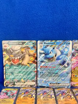 POKEMON TCG SCARLET AND VIOLET EX COLLECTION LOT OF 150 EX CARDS 4 JUMBO CARDS - Image 5