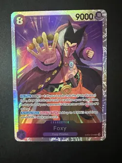 One Piece OP14 The Azure Sea’s Seven - Foxy EB04-036 SR ENGLISH - Image 1