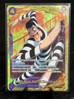 One Piece The Best Vol. 2 PRB-02 - Mr.2.Bon.Kurei (Bentham) Eb01-061 SEC - NM - Image 1