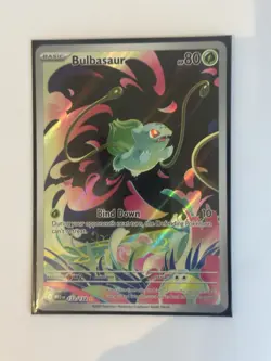 Bulbasaur Mega Evolution Special Illustration Rare 133/132 Pokemon TCG - Image 1