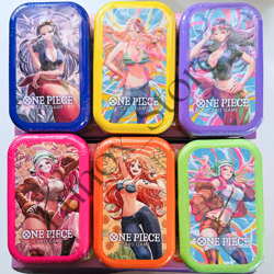 One Piece Card Game Vol.2 Mini Tin SEALED NEW (Set of 6) Japanese Asian Limited - Image 1