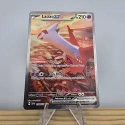 Pokemon TCG Latias ex 239/191 Sv08: Surging Sparks Special Illustration Holo NM - Image 1
