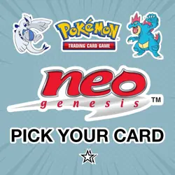 Pokemon Neo Genesis - Pick Your Card - Complete Your Set! 1st Edition Non-Holo's - Image 1