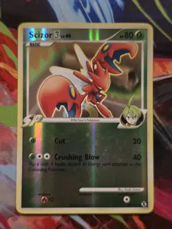 Scizor 48/111 Platinum Rising Rivals Reverse Holo Uncommon Pokemon Card - Image 1