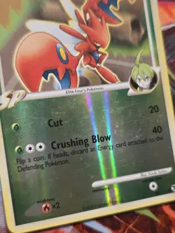 Scizor 48/111 Platinum Rising Rivals Reverse Holo Uncommon Pokemon Card - Image 3