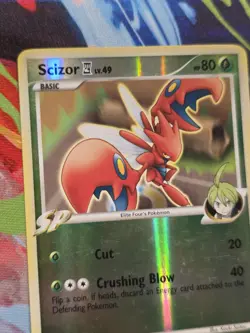 Scizor 48/111 Platinum Rising Rivals Reverse Holo Uncommon Pokemon Card - Image 4