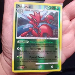 Scizor 25/100 Reverse Holo Rare Stormfront Pokemon Card - Image 4