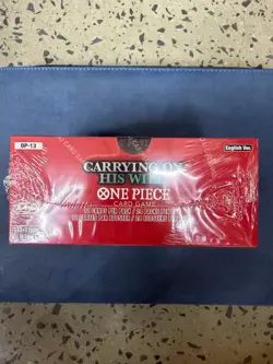 One Piece Card Game OP13 Carrying on His Will Booster Box English SEALED - Image 4