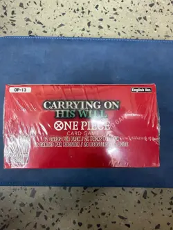 One Piece Card Game OP13 Carrying on His Will Booster Box English SEALED - Image 3