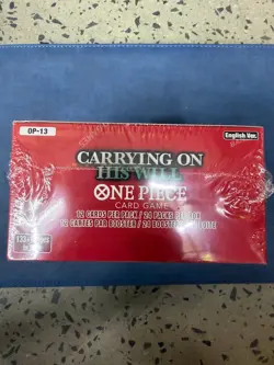 One Piece Card Game OP13 Carrying on His Will Booster Box English SEALED - Image 4