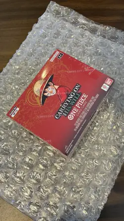 One Piece Card Game OP13 Carrying on His Will Booster Box English SEALED - Image 1