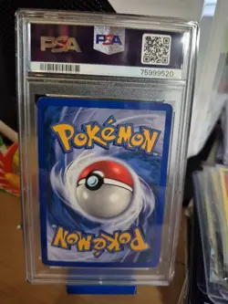2004 Pokemon EX Fire Red Leaf Green Exeggutor holo 5/112 PSA 8 75999520 swirl - Image 3