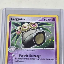 Pokemon TCG - Exeggutor - 5/112 - EX FireRed & LeafGreen (2004) - Reverse Holo - Image 2