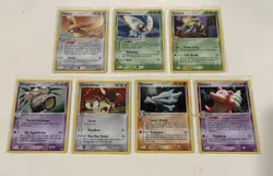 Pokemon TCG - Vintage 7 Card Holo Rare Lot - FireRed & LeafGreen (RG) - LP to NM - Image 1