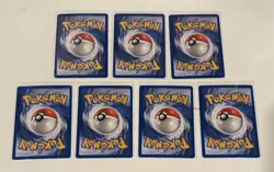 Pokemon TCG - Vintage 7 Card Holo Rare Lot - FireRed & LeafGreen (RG) - LP to NM - Image 2