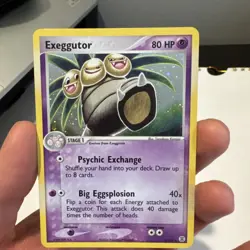 Pokemon TCG Exeggutor FireRed & LeafGreen 5/112 Rare Holo Card - Image 3