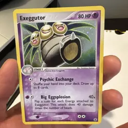 Pokemon TCG Exeggutor FireRed & LeafGreen 5/112 Rare Holo Card - Image 5