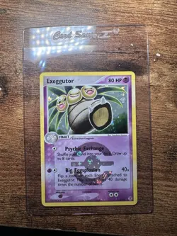 Pokemon Exeggutor TCG Reverse Holo Card FireRed & LeafGreen, 5/112, Rare - Image 1