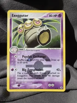 Near Mint - EXEGGUTOR Fire Red & Leaf Green POKEMON Holo 2004 POKEBALL 5/112 - Image 1