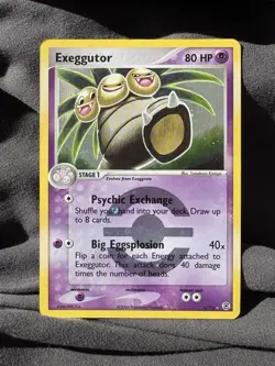 Near Mint - EXEGGUTOR Fire Red & Leaf Green POKEMON Holo 2004 POKEBALL 5/112 - Image 3