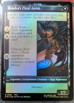 2025 MAGIC: THE GATHERING FINAL FANTASY-FOIL #0104 JECHHT, RELUCTANT GUARDIAN - Image 2