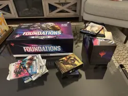 Magic the Gathering Foundations And Jumpstart 2025 Booster Box PLUS Bloomburrow - Image 1