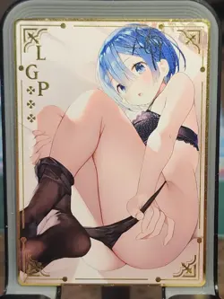 REM Metal Gold Card Goddess Story Anime Waifu LGP - Image 1