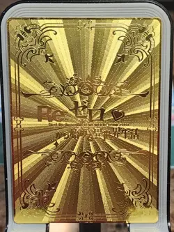 REM Metal Gold Card Goddess Story Anime Waifu GP - Image 2