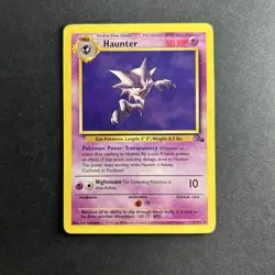 Haunter (#21/62) - Unlimited OS - Fossil MP Front Light wrinkle Pokemon - Image 1