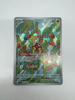 Shuckle 136/132 - ME01 Mega Evolution - Holo Pokemon TCG - Image 1