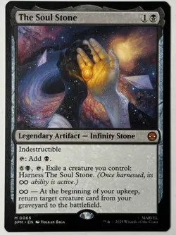 MTG Marvel Spider-man - The Soul Stone #0066 - Mythic Non Foil - NM & Pack Fresh - Image 1