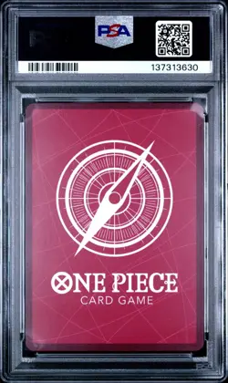 2025 ONE PIECE ST21-001 GEAR 5 MONKEY D. LUFFY LEADER PARALLEL ENGLISH PSA 10 - Image 2