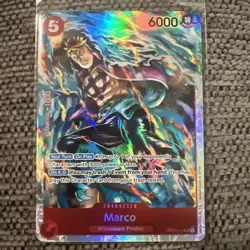 Marco OP03-013 SR Super Rare Pillars of Strength ONE PIECE TCG English - Image 1
