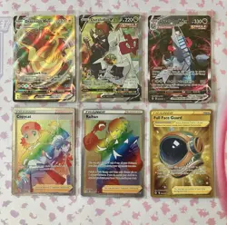 Pokemon TCG Evolving Skies Full Art Holo Rare Card Lot Gold Hyper SIR Mint - Image 1