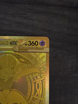 Pokemon TCG Mega Gardevoir EX 187/132 Mega Evolutions Gold Hyper Rare NM/Mint - Image 4