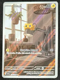 Joltik 116/086 WHT EN Illustration Rare White Flare Pokemon TCG NM - Image 1