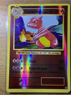 Pokemon TCG Charmeleon Evolutions 10/108 Reverse Holo Uncommon Card - Image 1