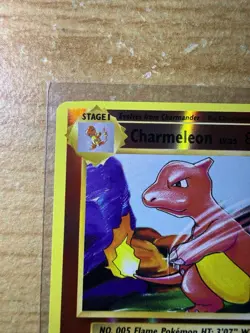 Pokemon TCG Charmeleon Evolutions 10/108 Reverse Holo Uncommon Card - Image 2