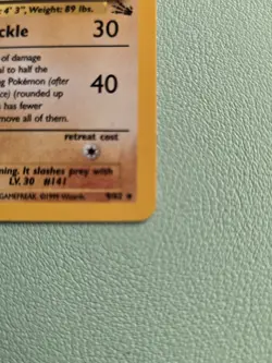 Pokemon TCG Kabutops Holo Rare 1st Edition Fossil, 9/62, Vintage WOTC - Image 5