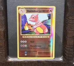 Pokemon TCG Charmeleon Evolutions 10/108 Reverse Holo Uncommon Card - Image 1