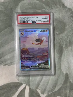 POKEMON TCG CHARIZARD EX 199/165 PSA 10 SV 151 SPECIAL ILLUSTRATION RARE - Image 2