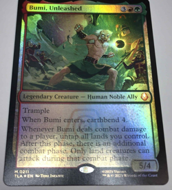 Bumi, Unleashed Avatar: The Last Airbender Foil - Image 1