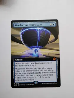 Simulacrum Synthesizer (Extended Art) Outlaws of Thunder Junction Regular - Image 1