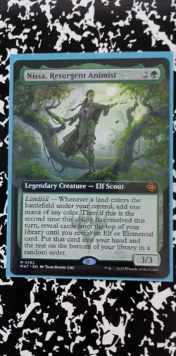 Nissa, Resurgent Animist - March of the Machine: The Aftermath Extended Art (162 - Image 1