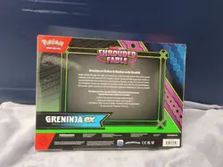 Pokemon TCG Shrouded Fable Greninja Ex Collection Box - Sealed - Image 2