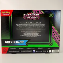 Pokemon TCG - Shrouded Fable Greninja & Kingdra ex Special Collection - Sealed - Image 4