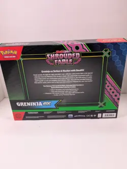 Pokemon TCG Shrouded Fable Greninja Ex Special Illustration Collection Sealed! - Image 3