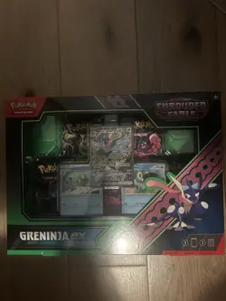Pokemon TCG Shrouded Fable Greninja Ex Collection Box - Sealed - Image 2