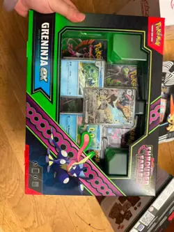 Pokemon TCG Shrouded Fable Greninja Ex Collection Box - Sealed - Image 1