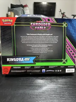 Pokemon TCG - Shrouded Fable Greninja and Kingdra EX Special Collection Sealed - Image 2
